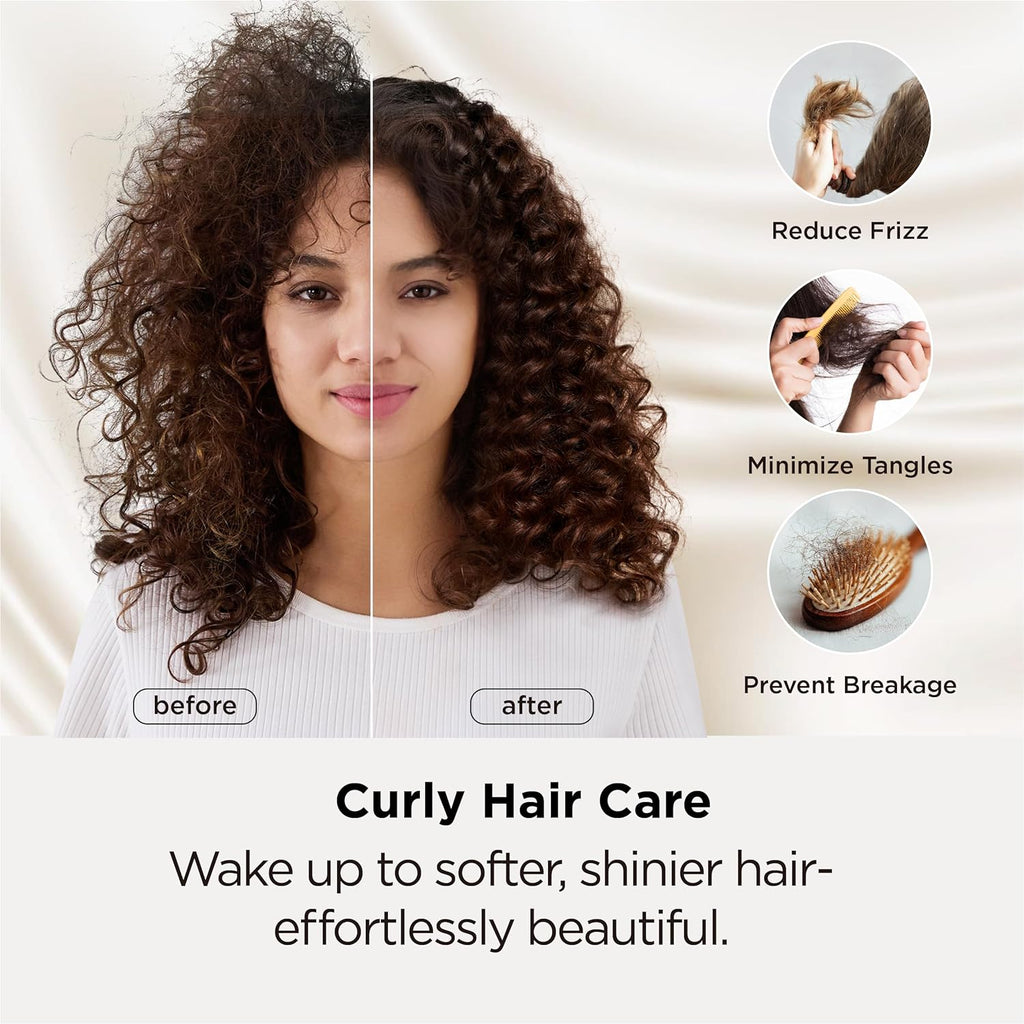 Bedsure Satin Pillowcase, Similar to Silk Pillow Cases Queen Size Set of 2, Cooling Pillow Case Covers with Envelope Closure, Christmas Room Decor Gifts for Women Men, Silver Grey, 20x30 Inches, 2pcs